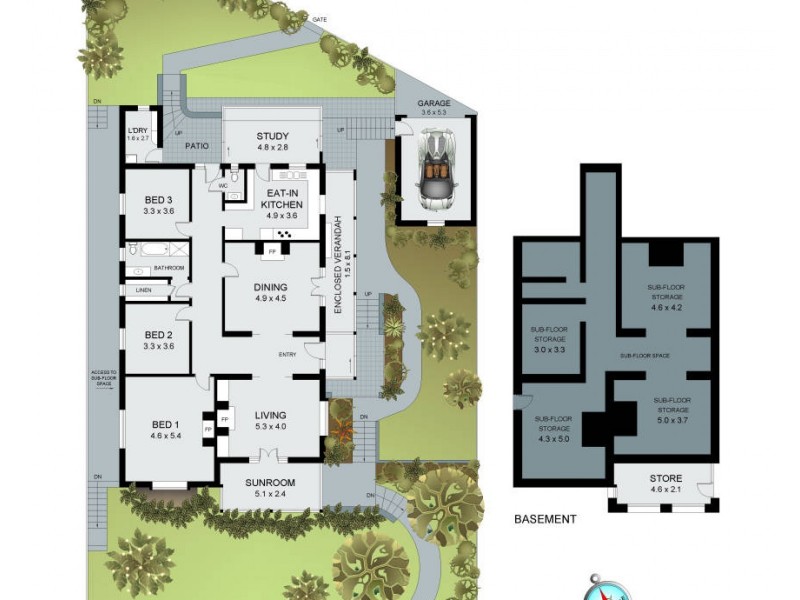 70 Lauderdale Avenue, Fairlight NSW 2094 Floorplan