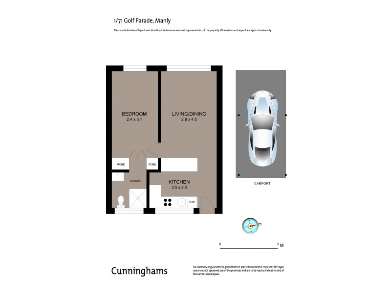 1/71 Golf Parade, Manly NSW 2095 Floorplan