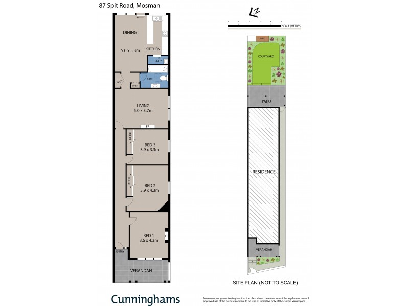 87 Spit Road, Mosman NSW 2088 Floorplan