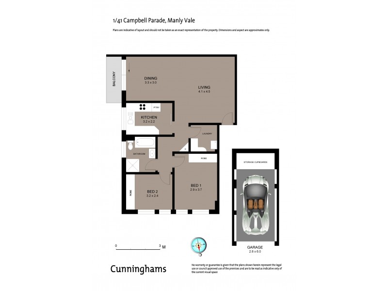 1/41 Campbell Parade, Manly Vale NSW 2093 Floorplan