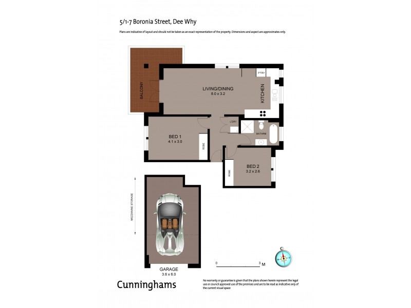 5/1-7 Boronia Street, Dee Why NSW 2099 Floorplan