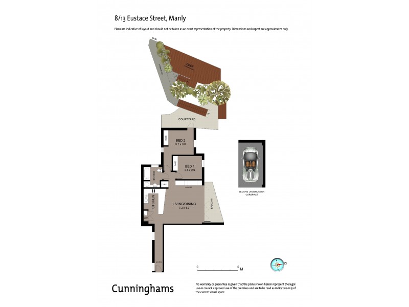 8/13 Eustace Street, Manly NSW 2095 Floorplan