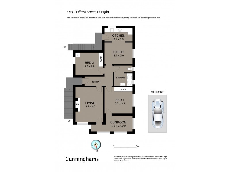 2/27 Griffiths Street, Fairlight NSW 2094 Floorplan