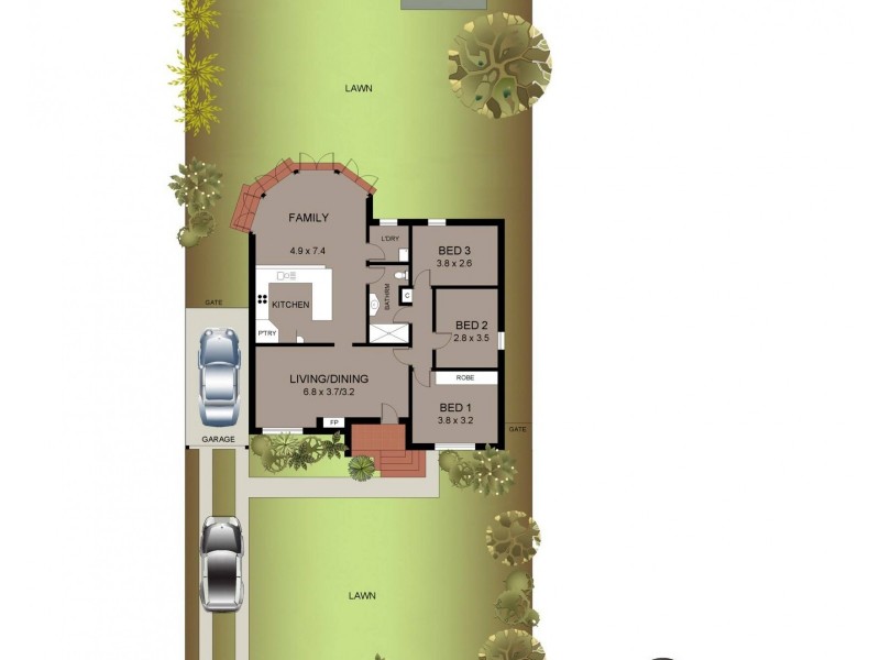 43 Baranbali Avenue, Seaforth NSW 2092 Floorplan