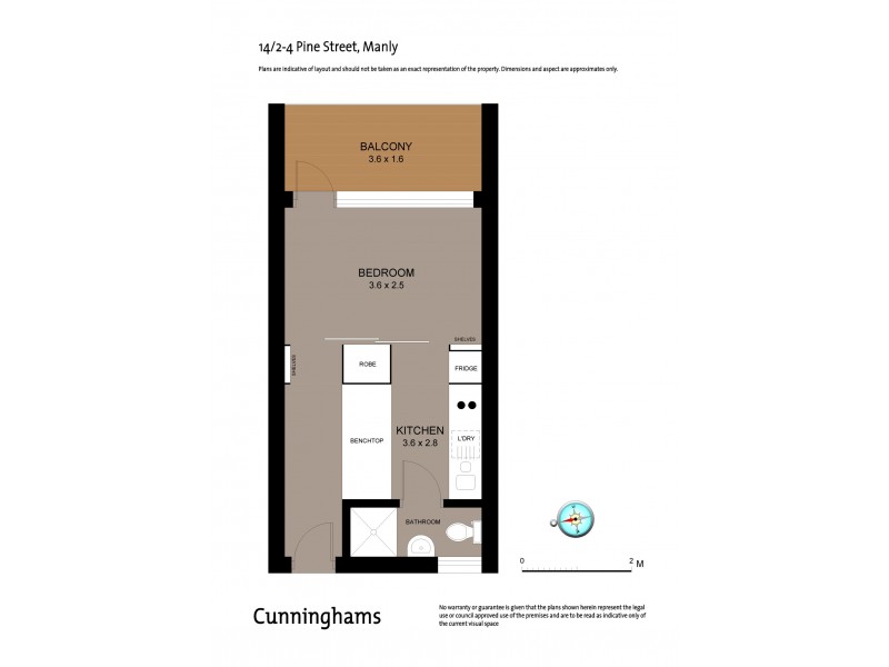 14/2-4 Pine Street, Manly NSW 2095 Floorplan