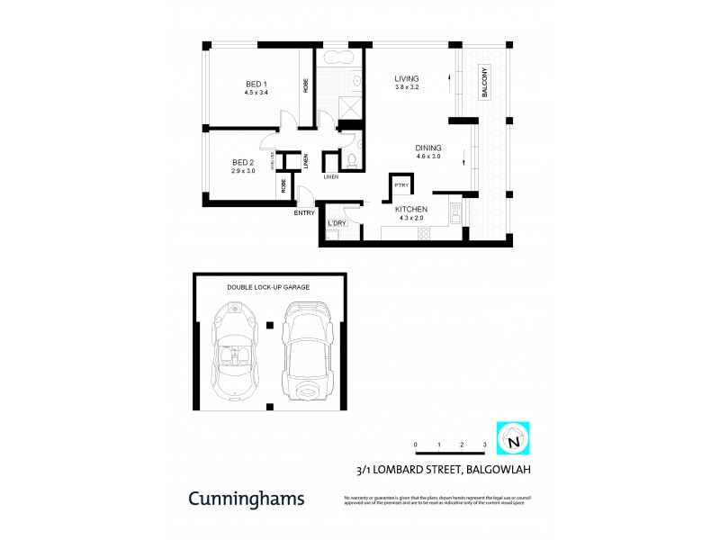 3/1 Lombard Street, Balgowlah NSW 2093 Floorplan