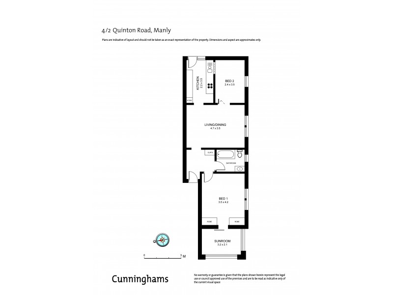4/2 Quinton Road, Manly NSW 2095 Floorplan