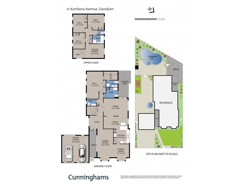 21 Kambora Avenue, Davidson NSW 2085 Floorplan
