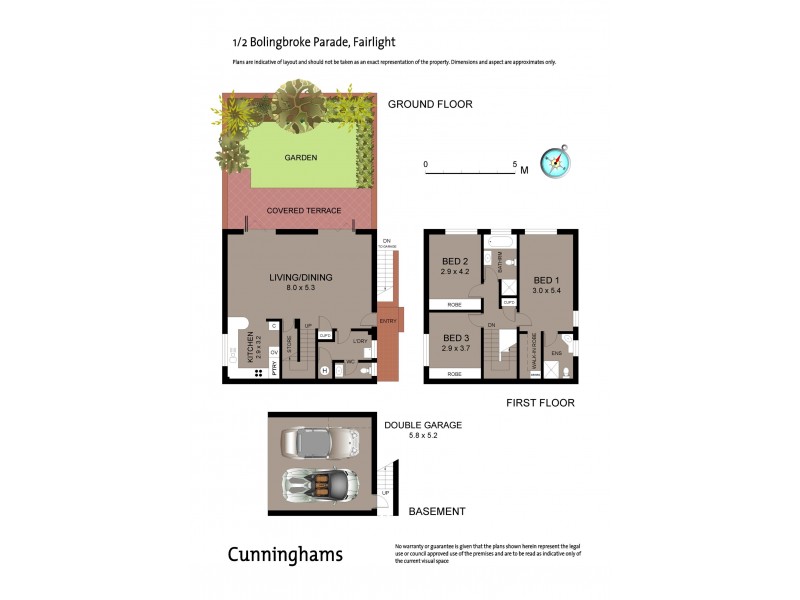 1/2 Bolingbroke Parade, Fairlight NSW 2094 Floorplan