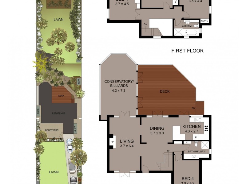 68 Woodland Street, Balgowlah Heights NSW 2093 Floorplan