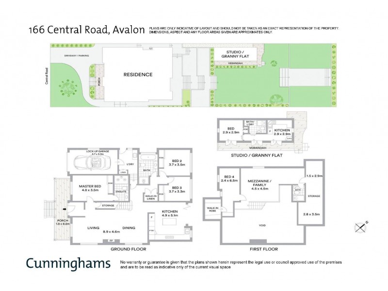 166 Central Road, Avalon Beach NSW 2107 Floorplan