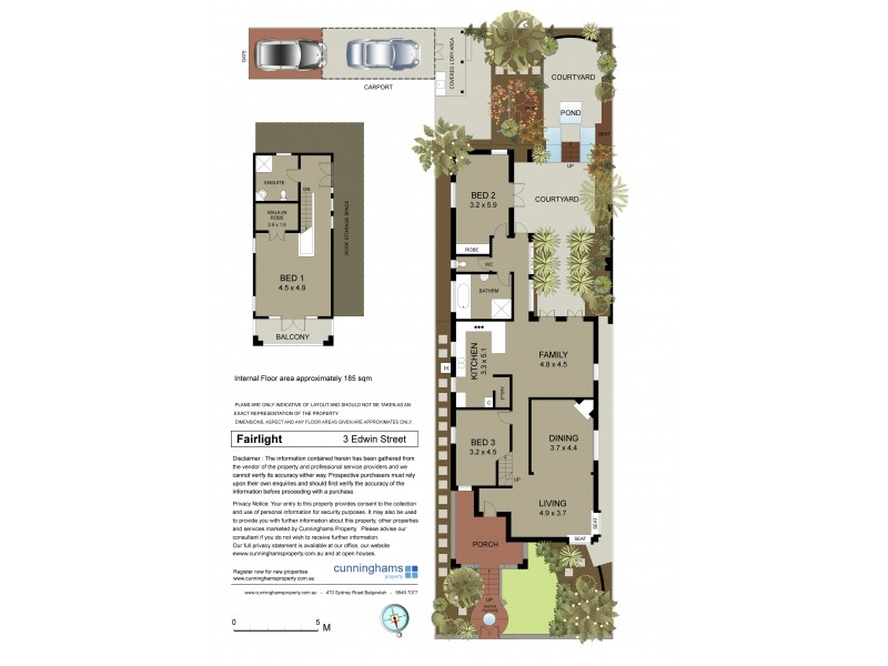 3 Edwin Street, Fairlight NSW 2094 Floorplan