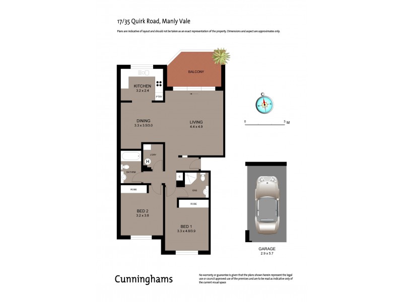17/35-37 Quirk Road, Manly Vale NSW 2093 Floorplan
