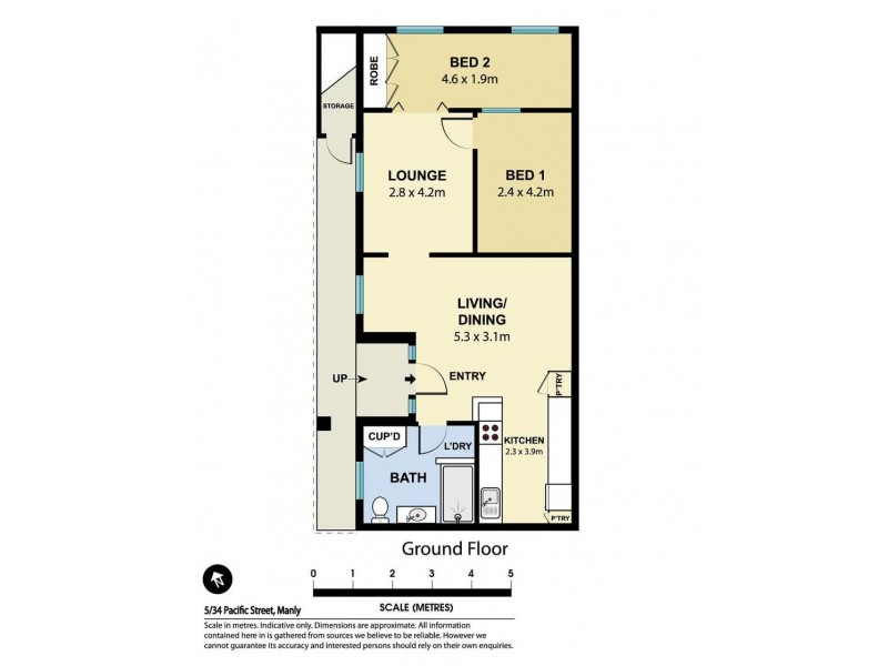 5/34 Pacific Street, Manly NSW 2095 Floorplan