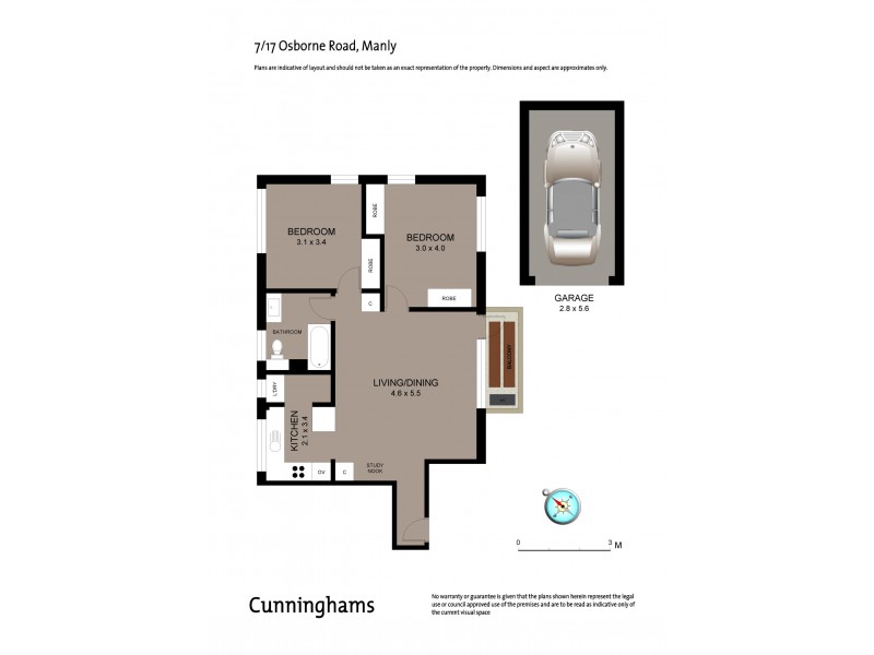 7/17 Osborne Road, Manly NSW 2095 Floorplan