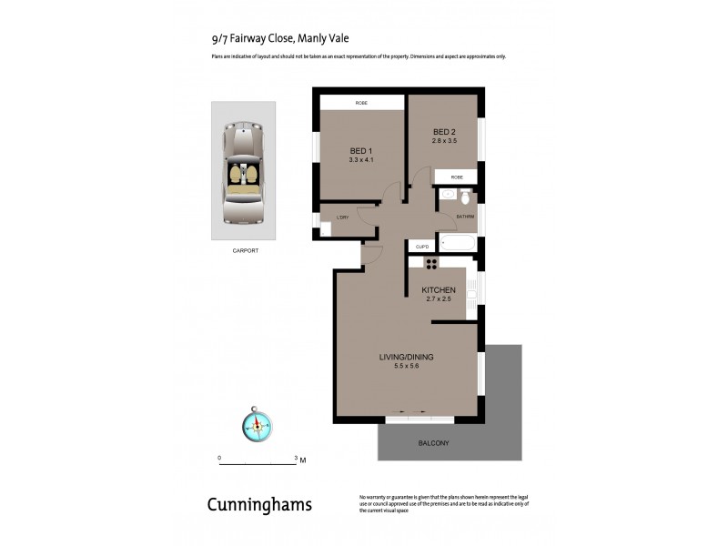 9/7 Fairway Close, Manly Vale NSW 2093 Floorplan
