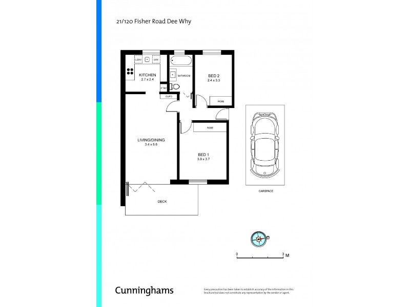 21/120 Fisher Road, Dee Why NSW 2099 Floorplan