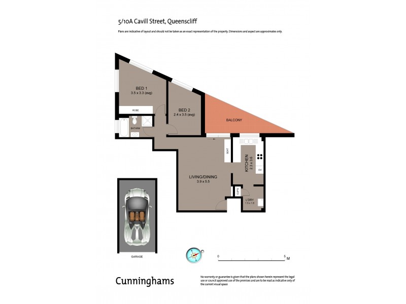 5/10a Cavill Street, Queenscliff NSW 2096 Floorplan