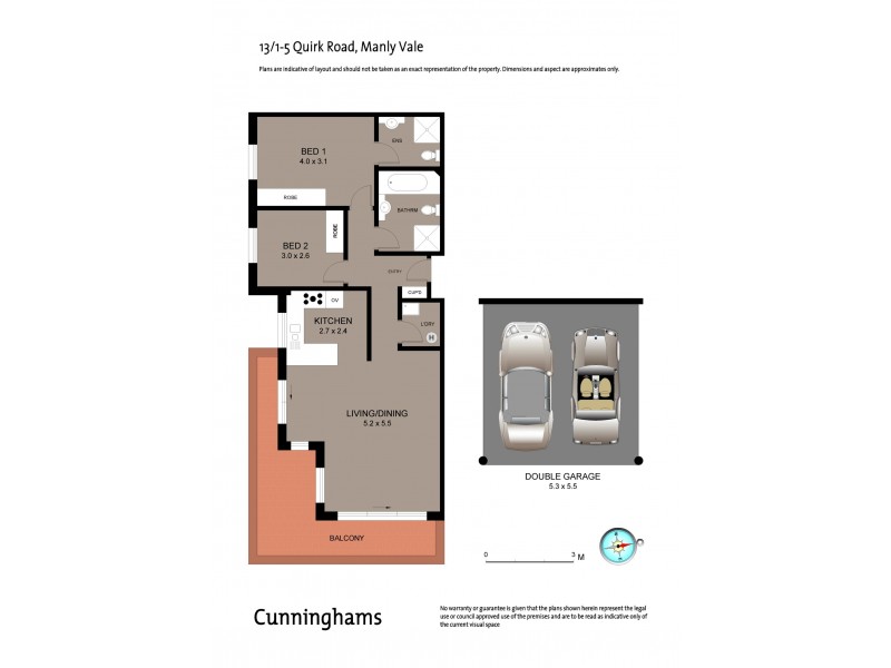13/1-5 Quirk Road, Manly Vale NSW 2093 Floorplan
