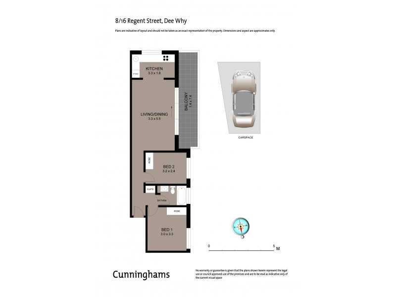 8/16 Regent Street, Dee Why NSW 2099 Floorplan
