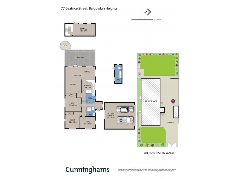 77 Beatrice Street, Balgowlah Heights NSW 2093 Floorplan