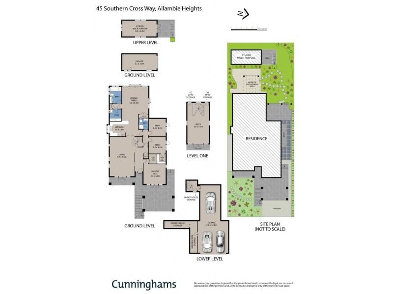 45 Southern Cross Way, Allambie Heights NSW 2100 Floorplan