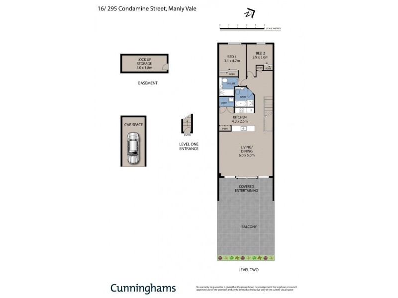 16/295 Condamine Street, Manly Vale NSW 2093 Floorplan