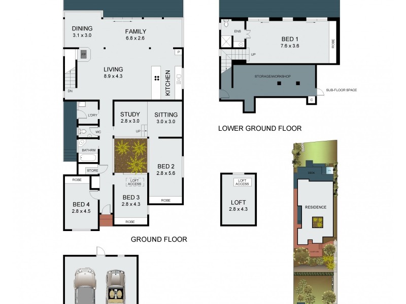 15 Edgecliffe Boulevard, Collaroy Plateau NSW 2097 Floorplan