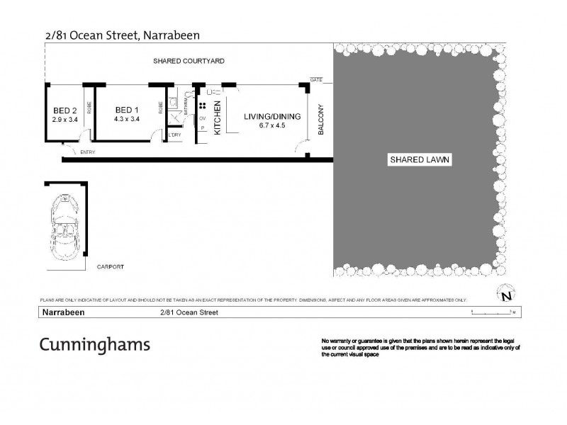 2/81 Ocean Street, Narrabeen NSW 2101 Floorplan