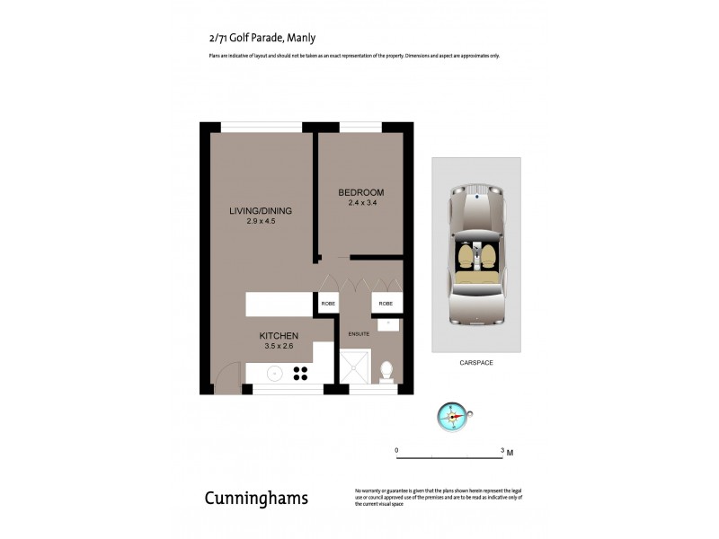 2/71 Golf Parade, Manly NSW 2095 Floorplan
