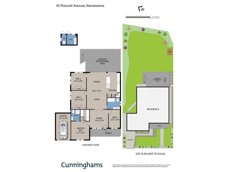 43 Prescott Avenue, Dee Why NSW 2099 Floorplan