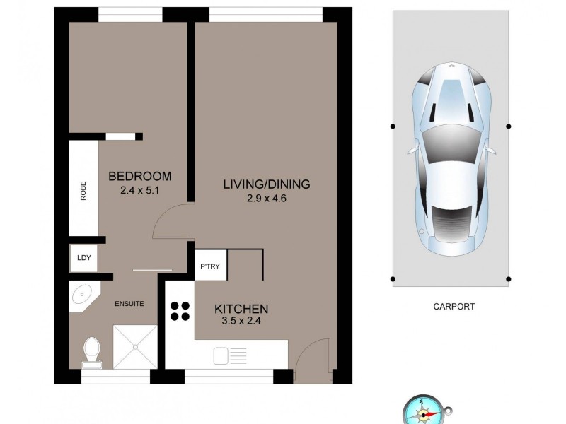 3/71 Golf Parade, Manly NSW 2095 Floorplan