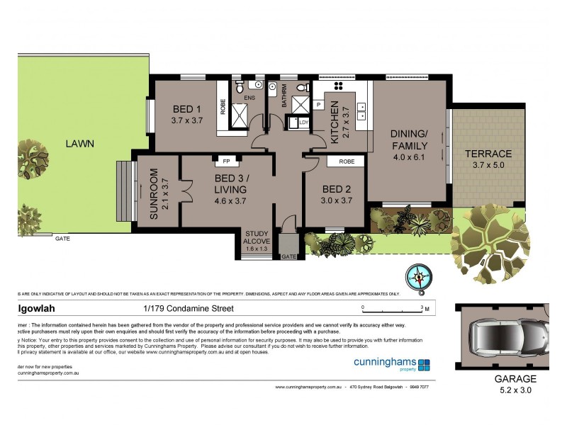1/179 Condamine Street, Balgowlah NSW 2093 Floorplan