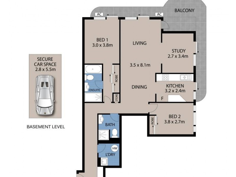 18/54 Dee Why Parade, Dee Why NSW 2099 Floorplan