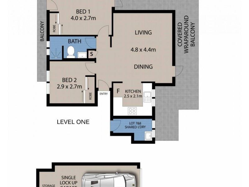 7/28 Westminster Avenue, Dee Why NSW 2099 Floorplan