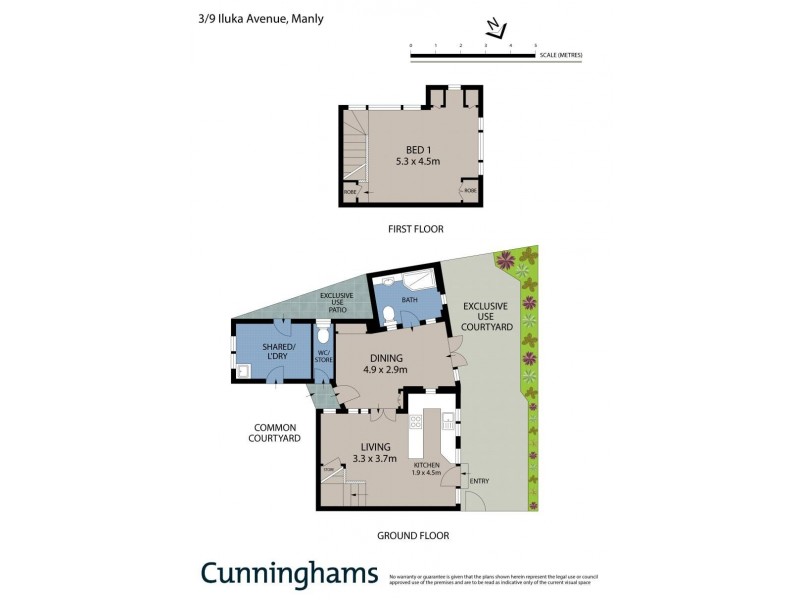 3/9 Iluka Avenue, Manly NSW 2095 Floorplan