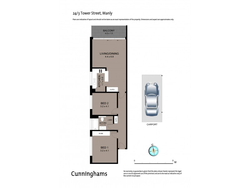 24/3 Tower Street, Manly NSW 2095 Floorplan