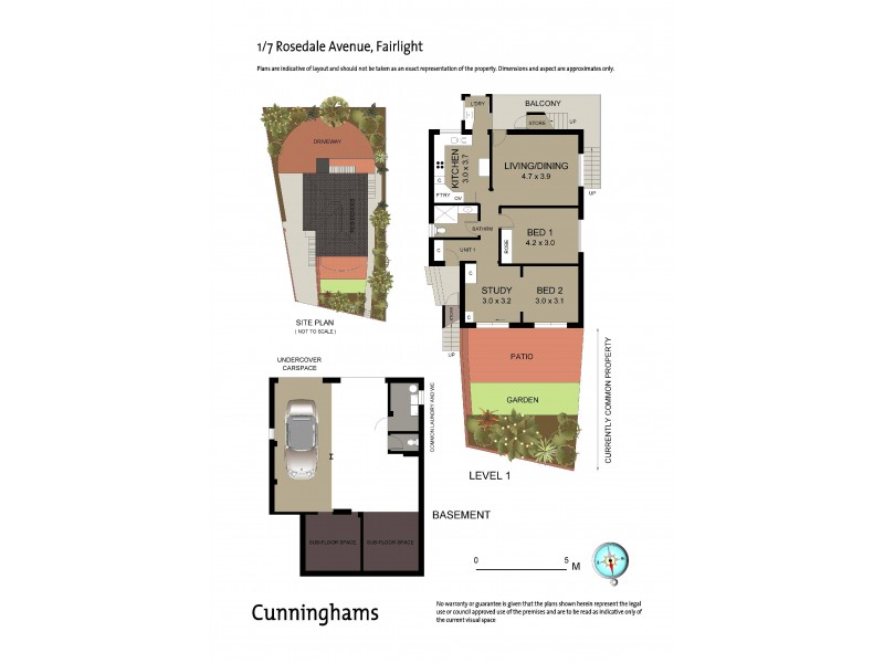 1/7 Rosedale Avenue, Fairlight NSW 2094 Floorplan