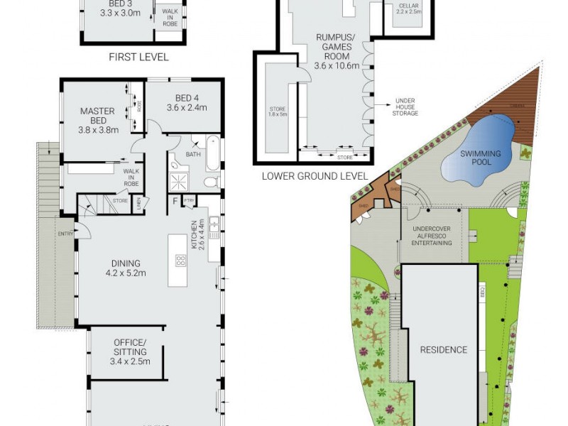 1 Culbara Place, Allambie Heights NSW 2100 Floorplan