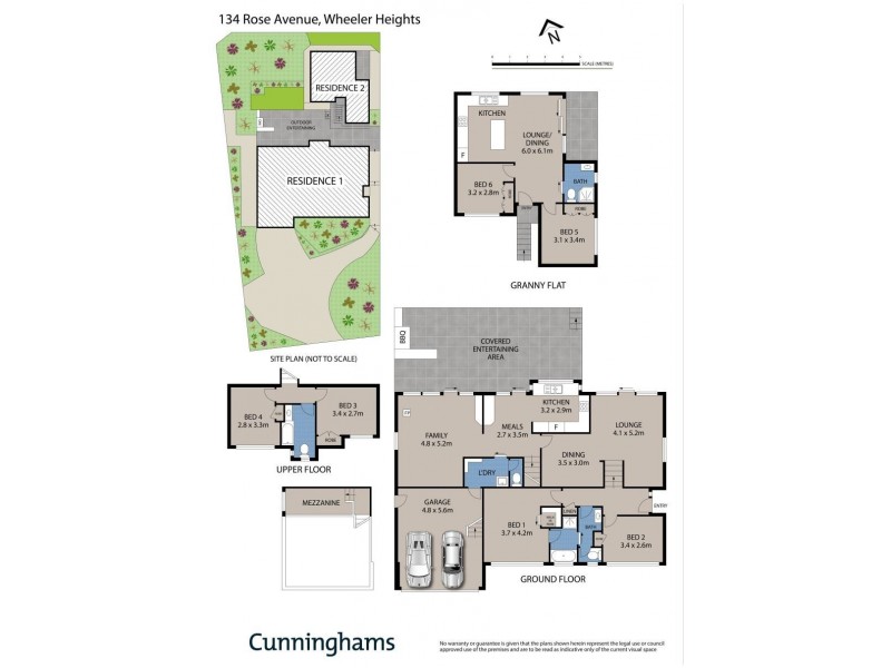 134 Rose Avenue, Wheeler Heights NSW 2097 Floorplan