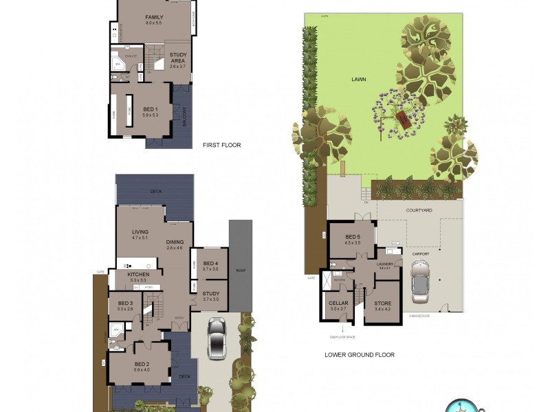 113 Woodland Street, Balgowlah NSW 2093 Floorplan