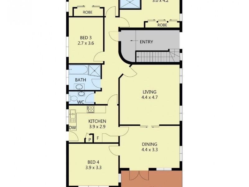 2/22 Lombard Street, Balgowlah NSW 2093 Floorplan