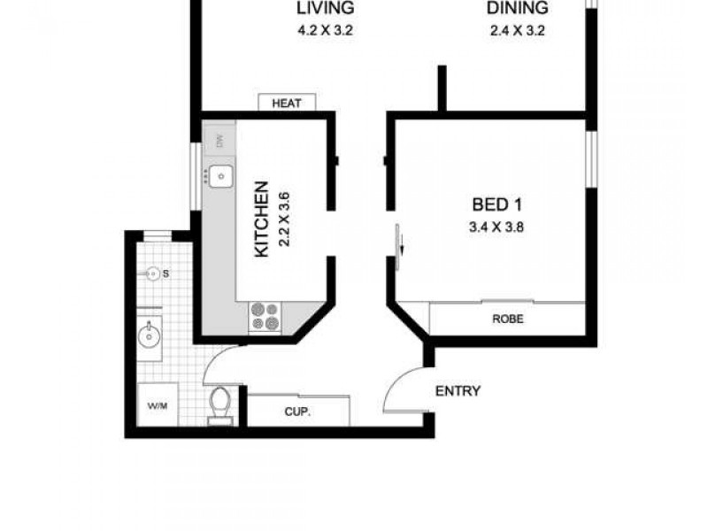 4/26 The Crescent, Manly NSW 2095 Floorplan