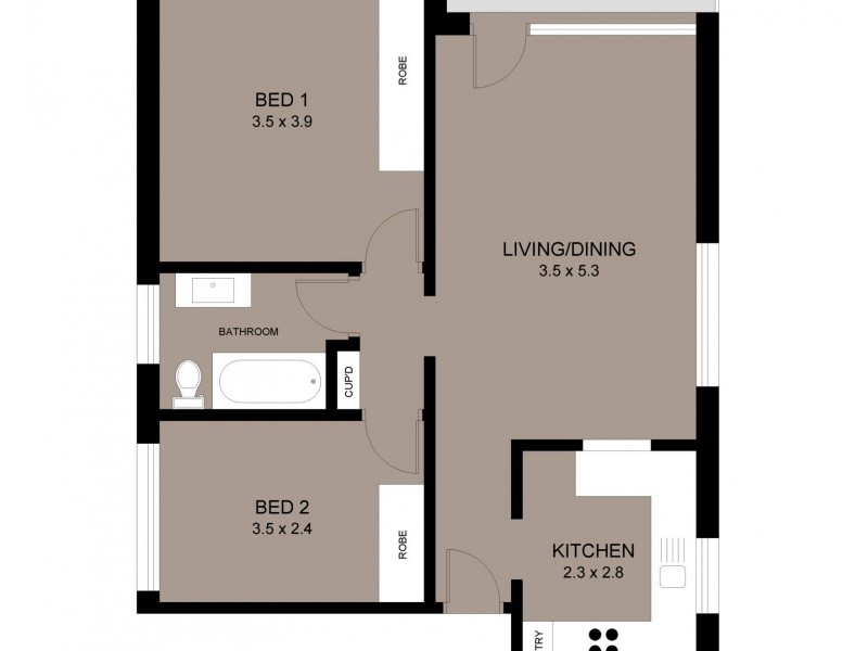 4/26 Wattle Avenue, Fairlight NSW 2094 Floorplan