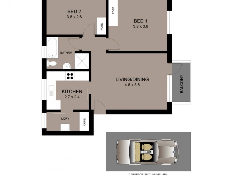 3/1 Rickard Street, Balgowlah NSW 2093 Floorplan