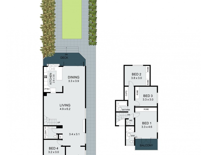 10 Mossgiel Street, Fairlight NSW 2094 Floorplan