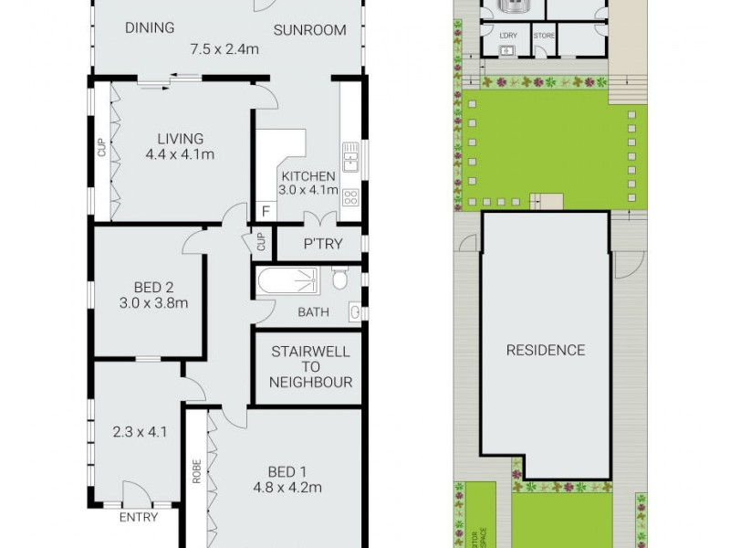 1/1 Northcote Avenue, Fairlight NSW 2094 Floorplan