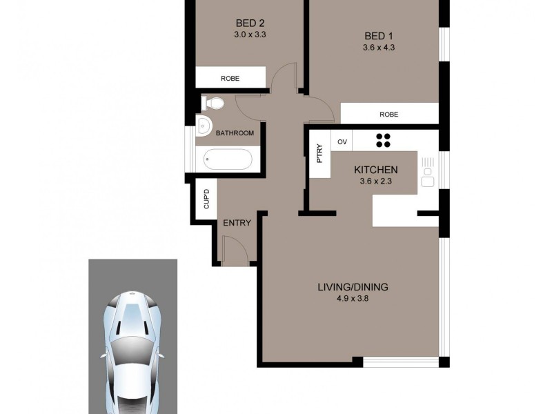 1/18 West Street, Balgowlah NSW 2093 Floorplan