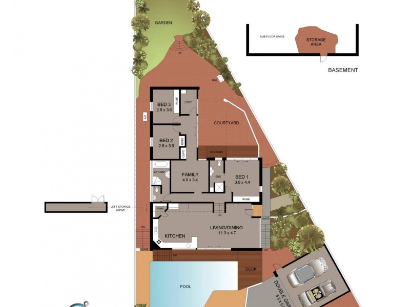 9 Arnhem Road, Allambie Heights NSW 2100 Floorplan