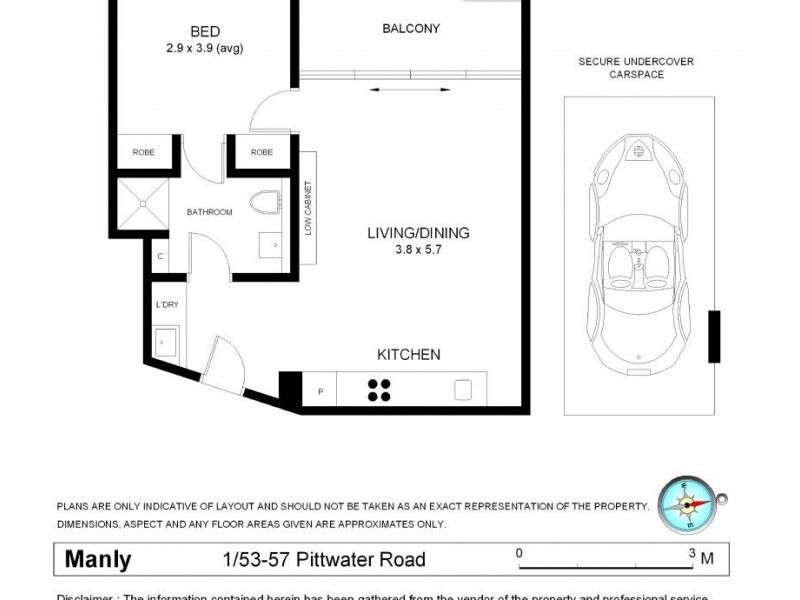 1/53-57 Pittwater Road, Manly NSW 2095 Floorplan